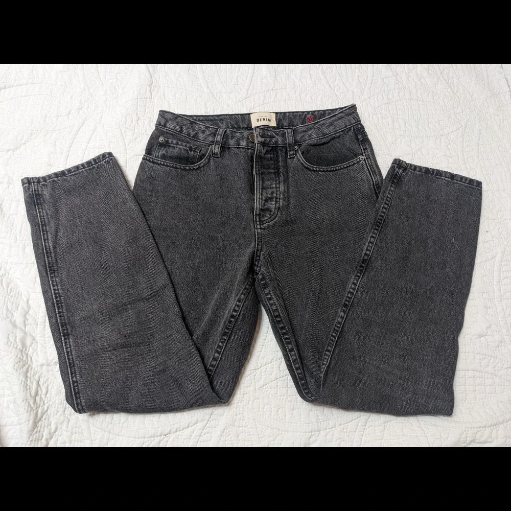Sézane Women's Black and Grey Jeans - Picture 1 of 4
